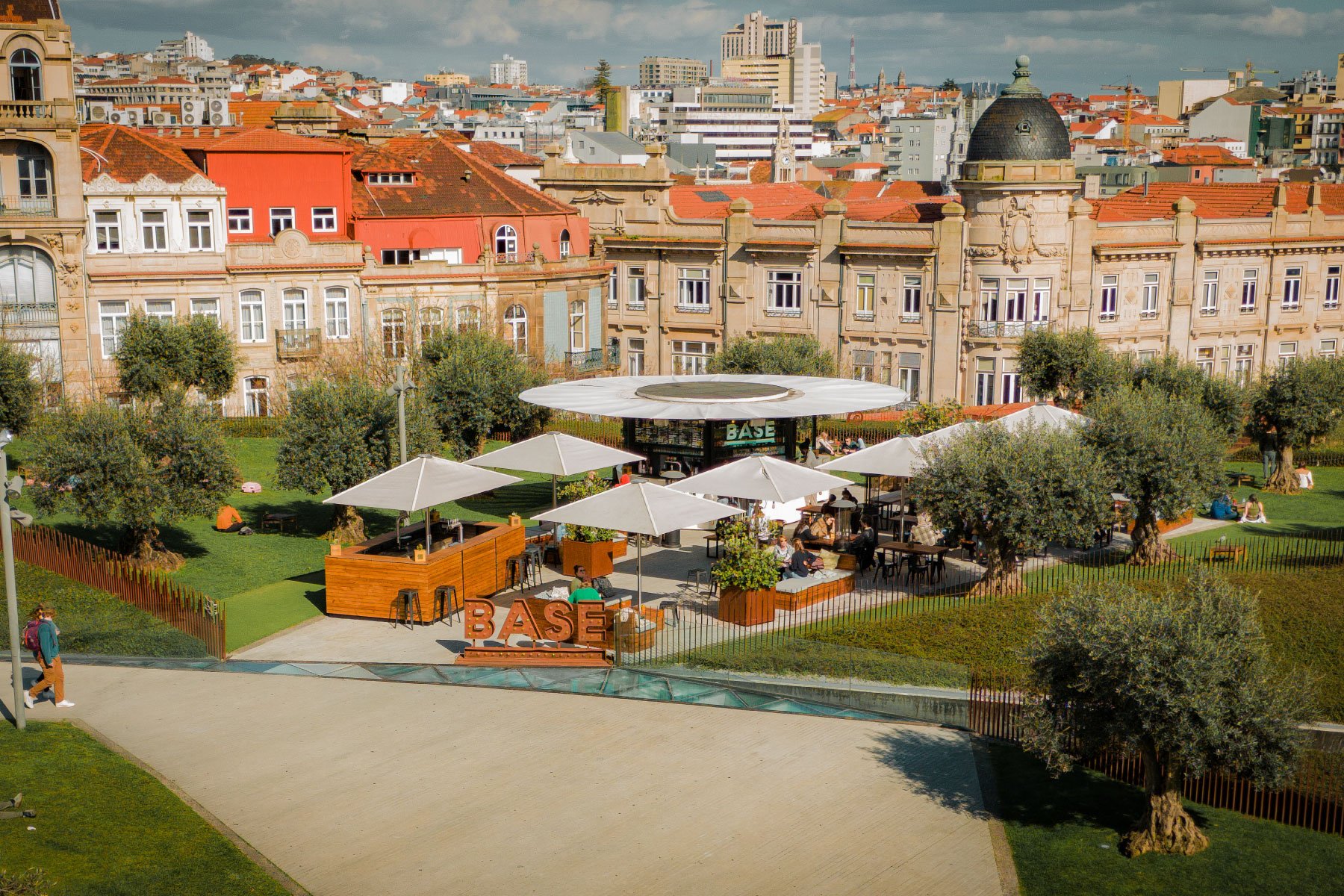 Base Porto bar in Porto, Portugal