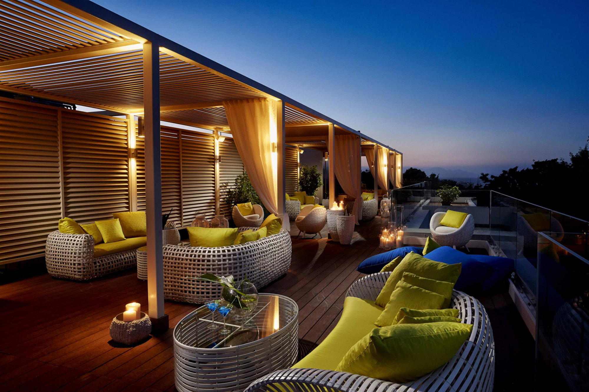 Galaxy Roof Lounge Bar bar in Rhodes