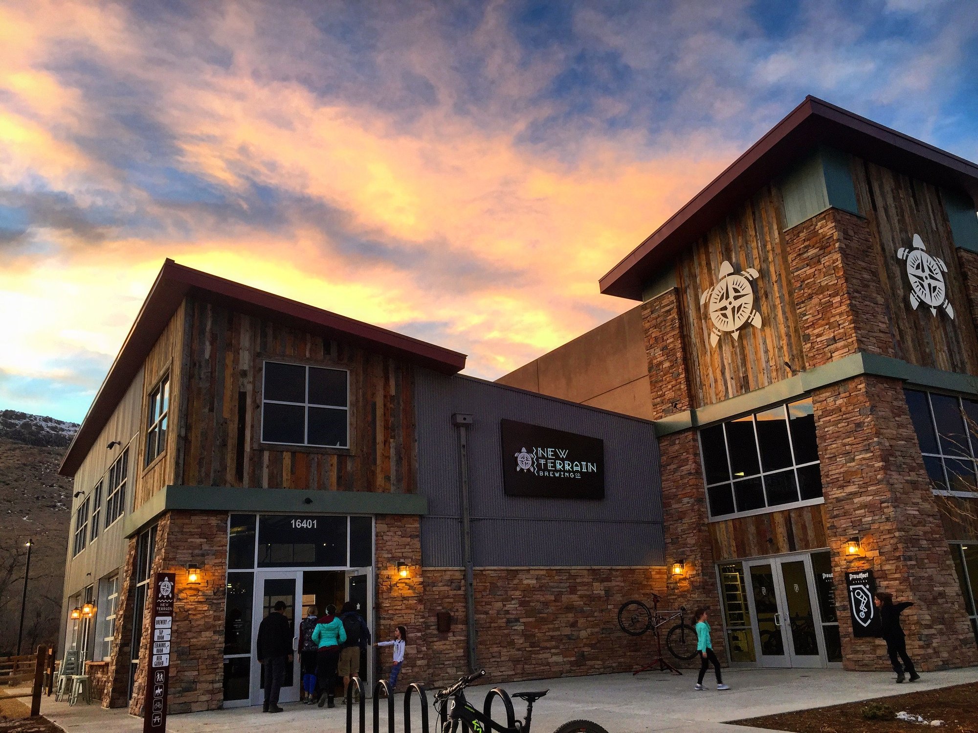 New Terrain Brewing Company bar in Golden, United States