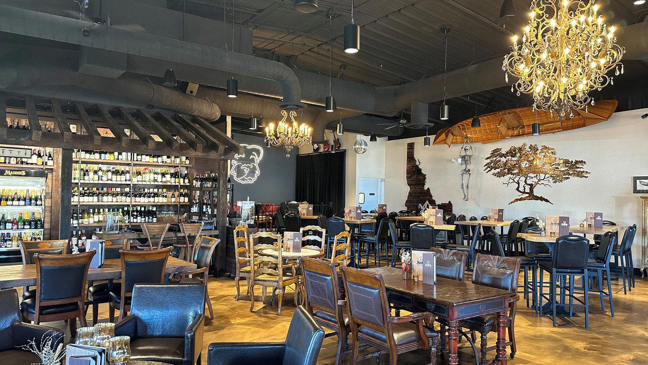 Maddie's Wine and Whiskey bar in Meridian