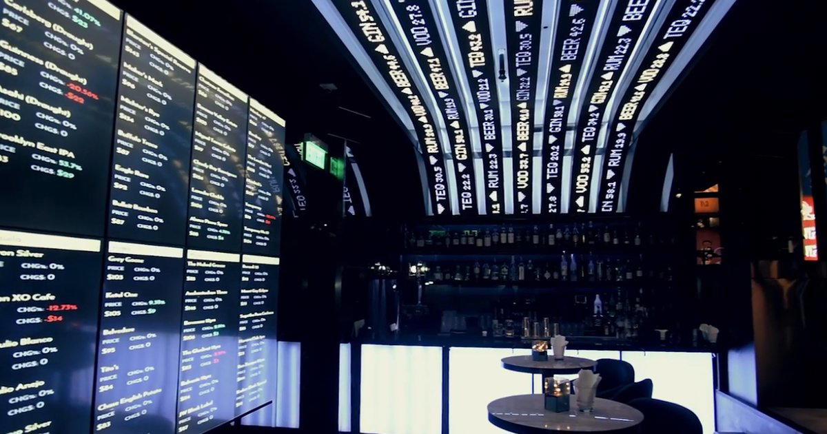 Wall Street bar in Chengdu