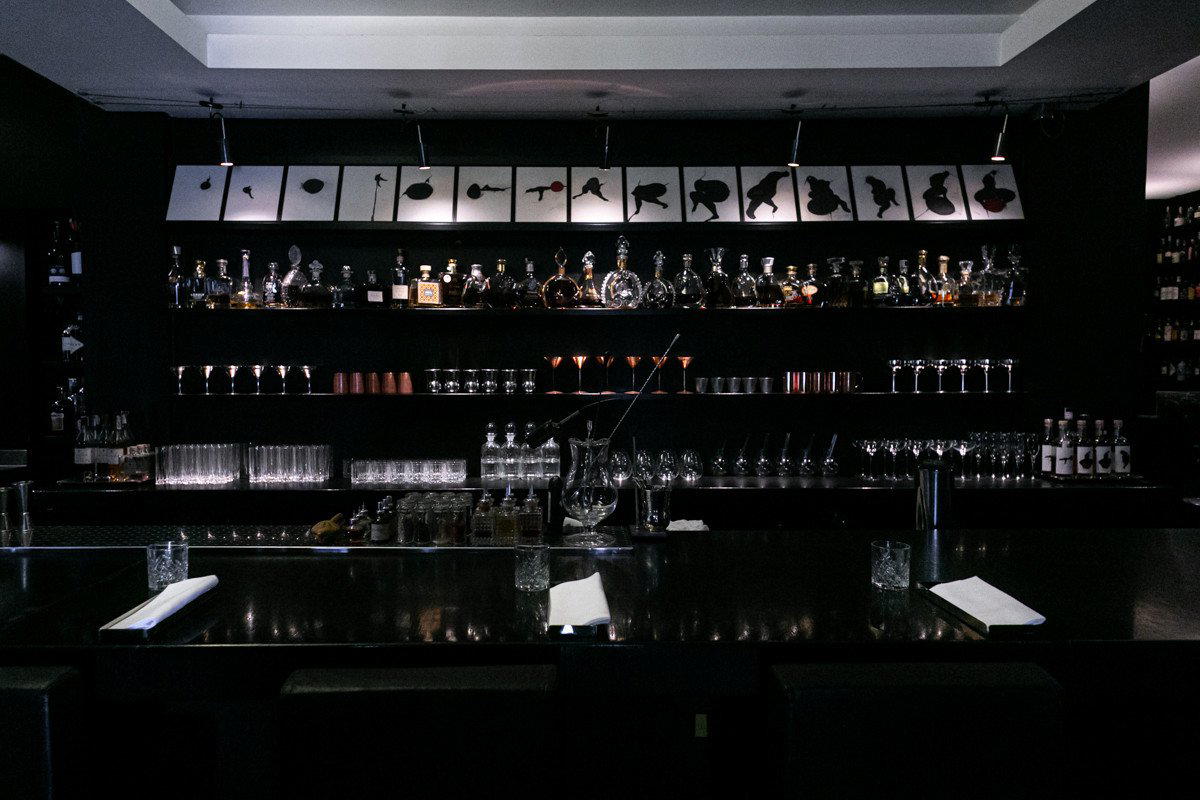Le Iris bar in Bergamo