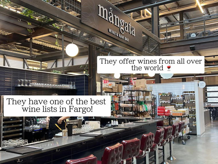 Mångata Wine & Raw Bar, Fargo, United States