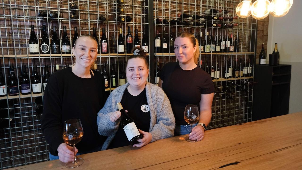 Timber Door Cellars bar in Geelong, Australia