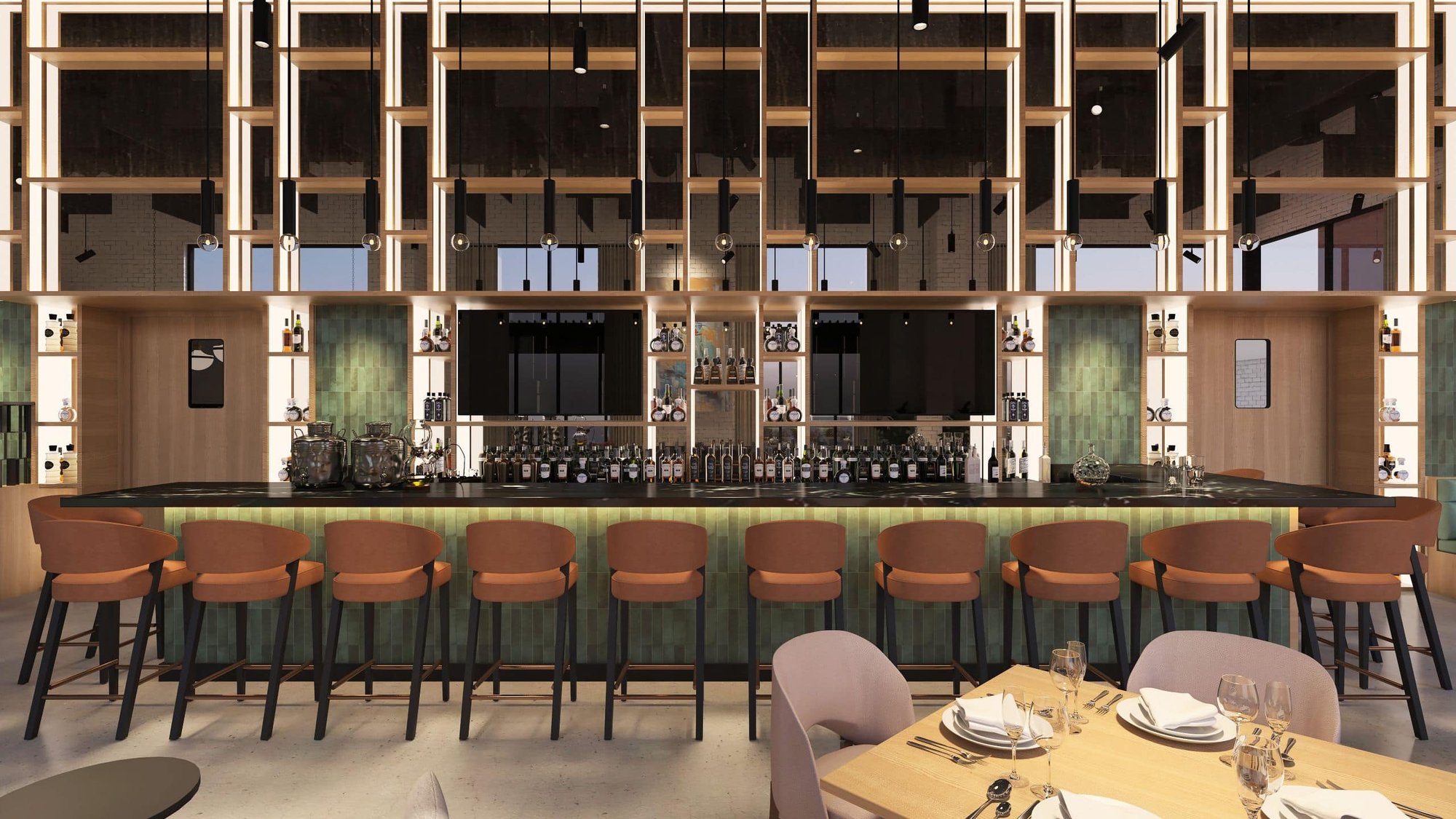 Stratus Rooftop Lounge bar in Chattanooga, United States