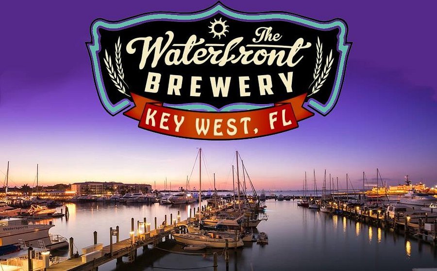 The Waterfront Brewery bar in Key West