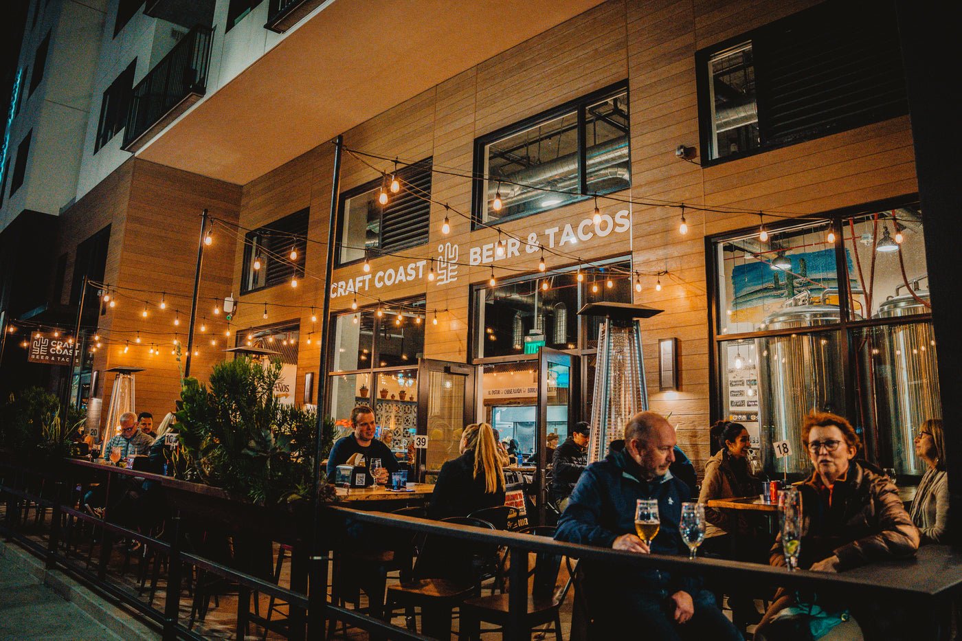 Craft Coast Beer & Tacos bar in Oceanside, United States
