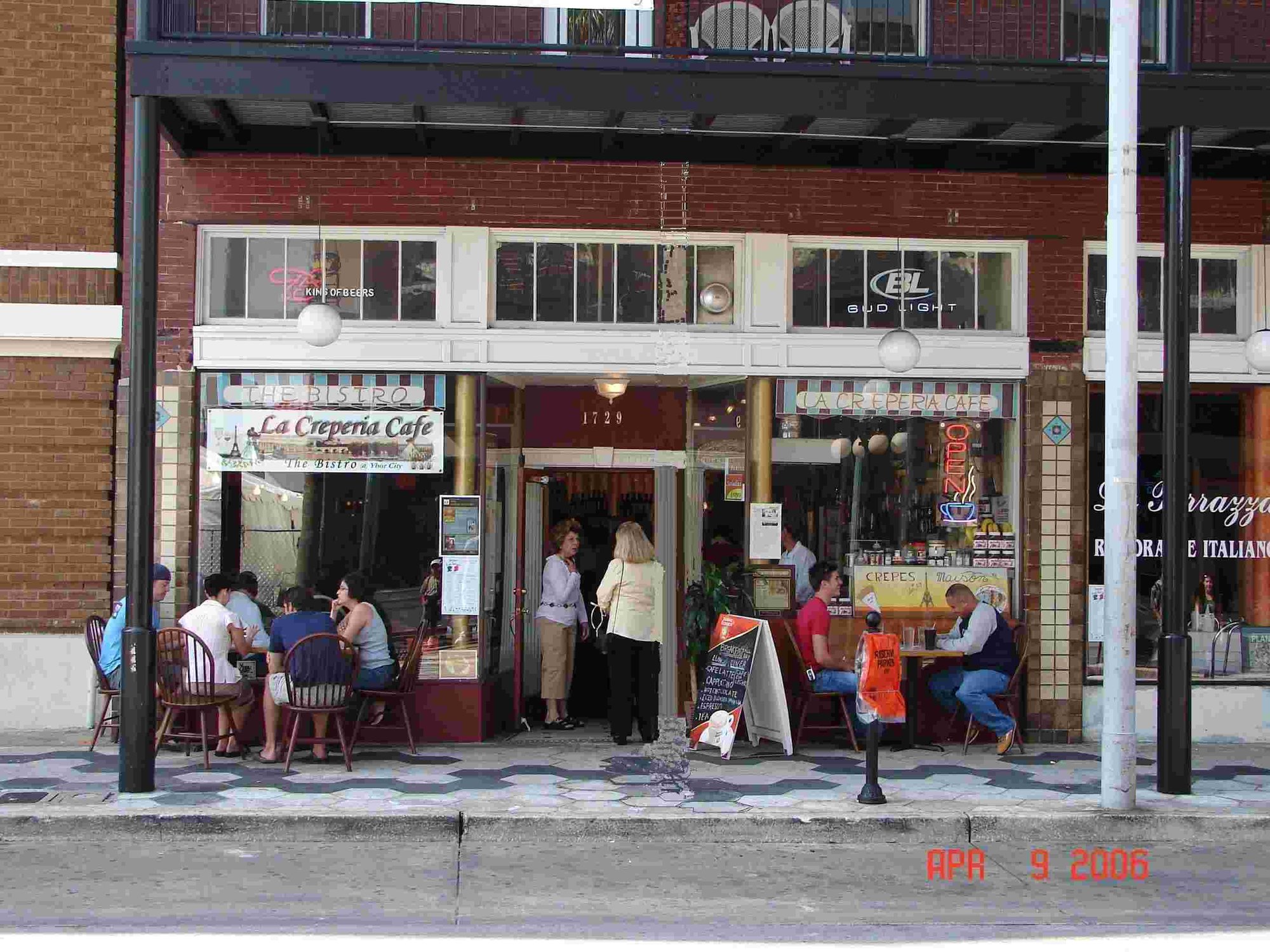 La Creperia Cafe @ Ybor City bar in Tampa, United States