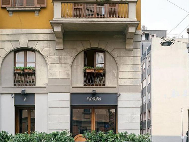 Via Stampa, Milan, Italy