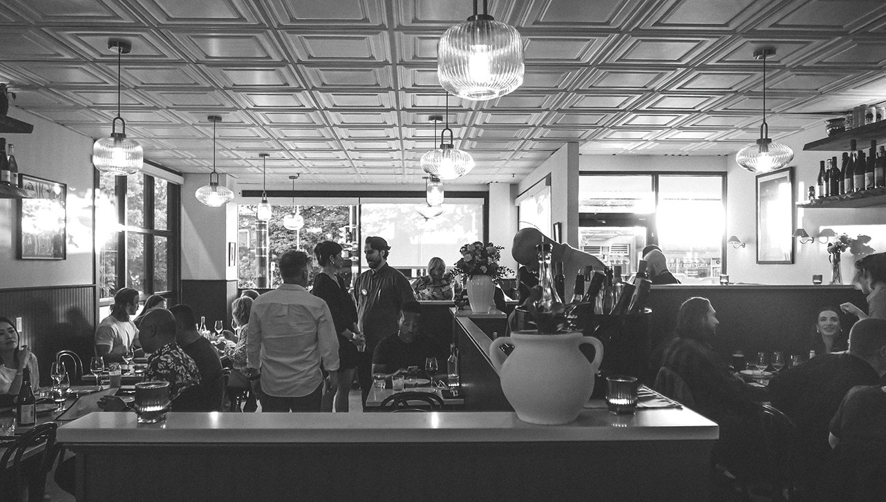 Chez Celine bar in Vancouver, Canada