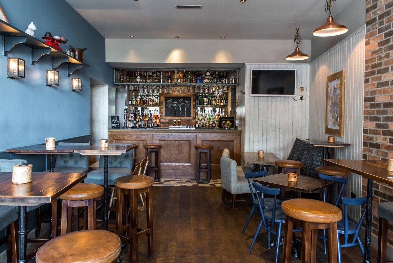 The Scran & Scallie bar in Edinburgh