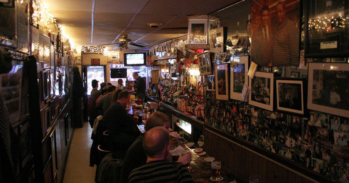 Jimmy's Corner bar in New York City, United States