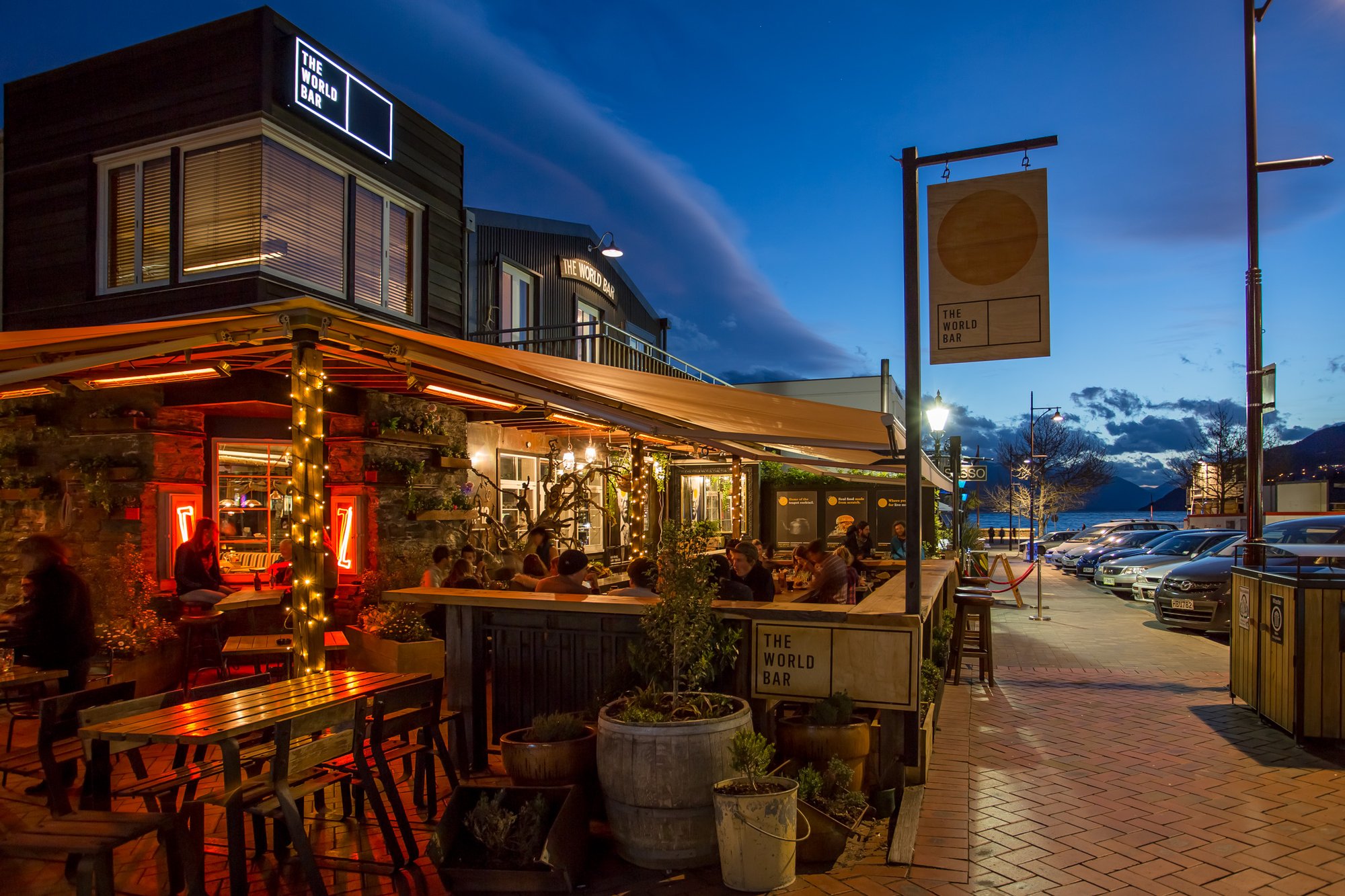 The World Bar bar in Queenstown, New Zealand