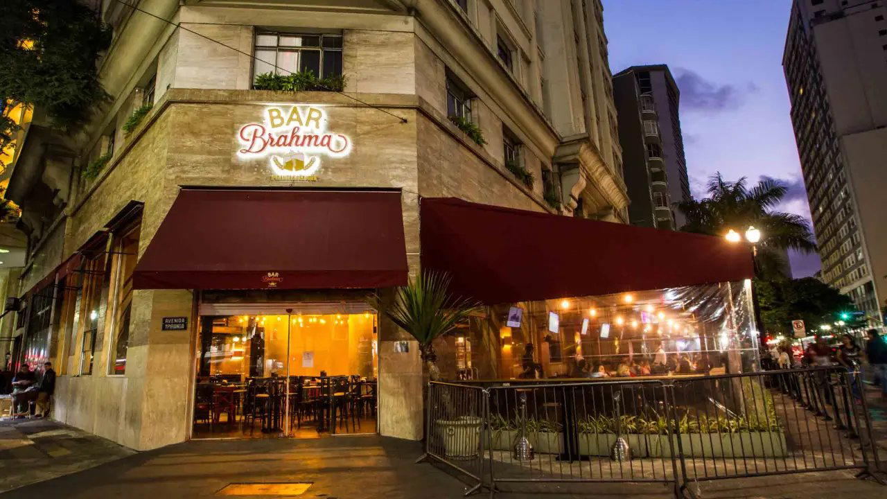 Bar Brahma bar in São Paulo