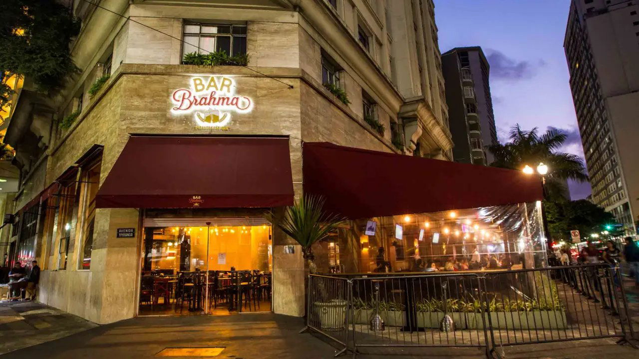 Bar Brahma, Bar in São Paulo