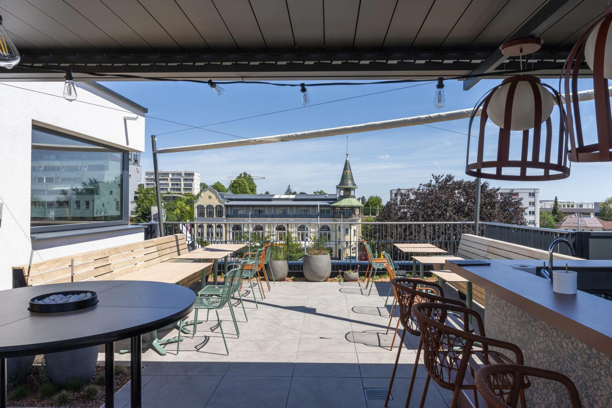 Wilma Rooftop Bar bar in Vienna