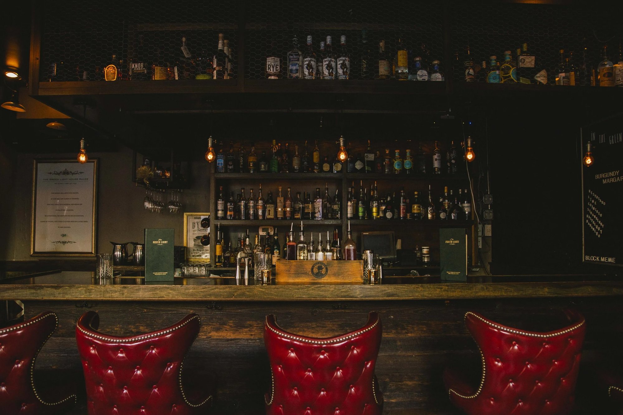 The Green Light bar in Raleigh, United States