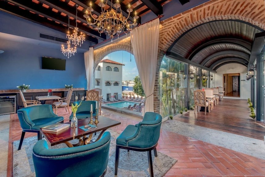 Hodelpa Nicolás de Ovando bar in Santo Domingo, Dominican Republic