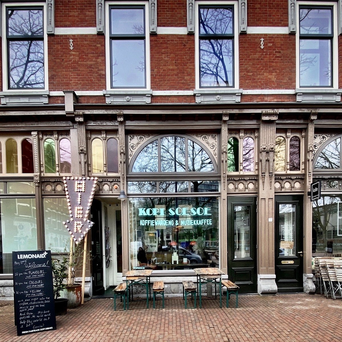 Espressobar Kopi Soesoe bar in Rotterdam, Netherlands