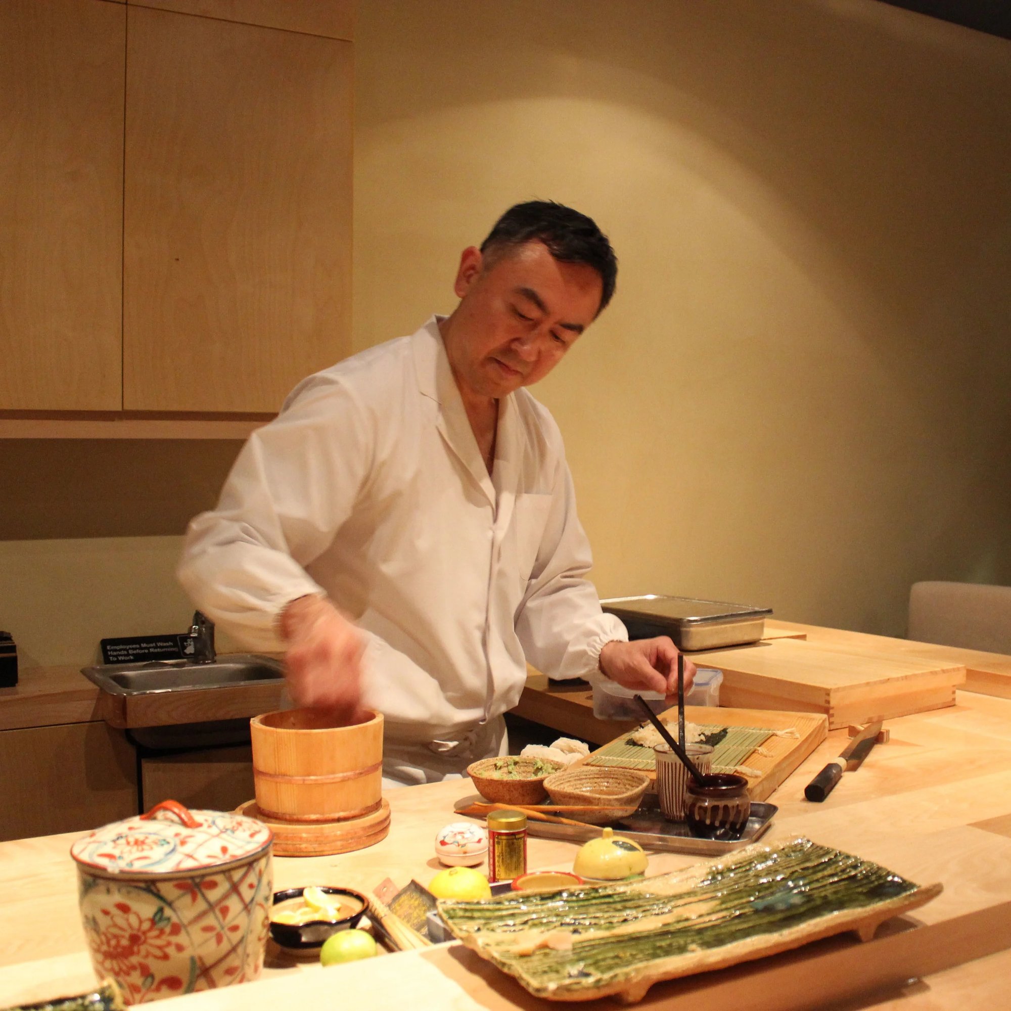 Sushi Yoshizumi bar in San Mateo, United States