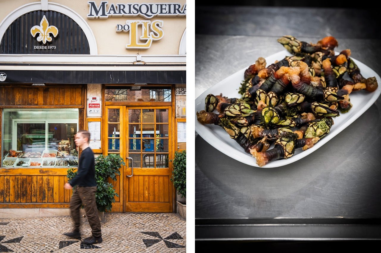 A Marisqueira do Lis bar in Lisbon, Portugal