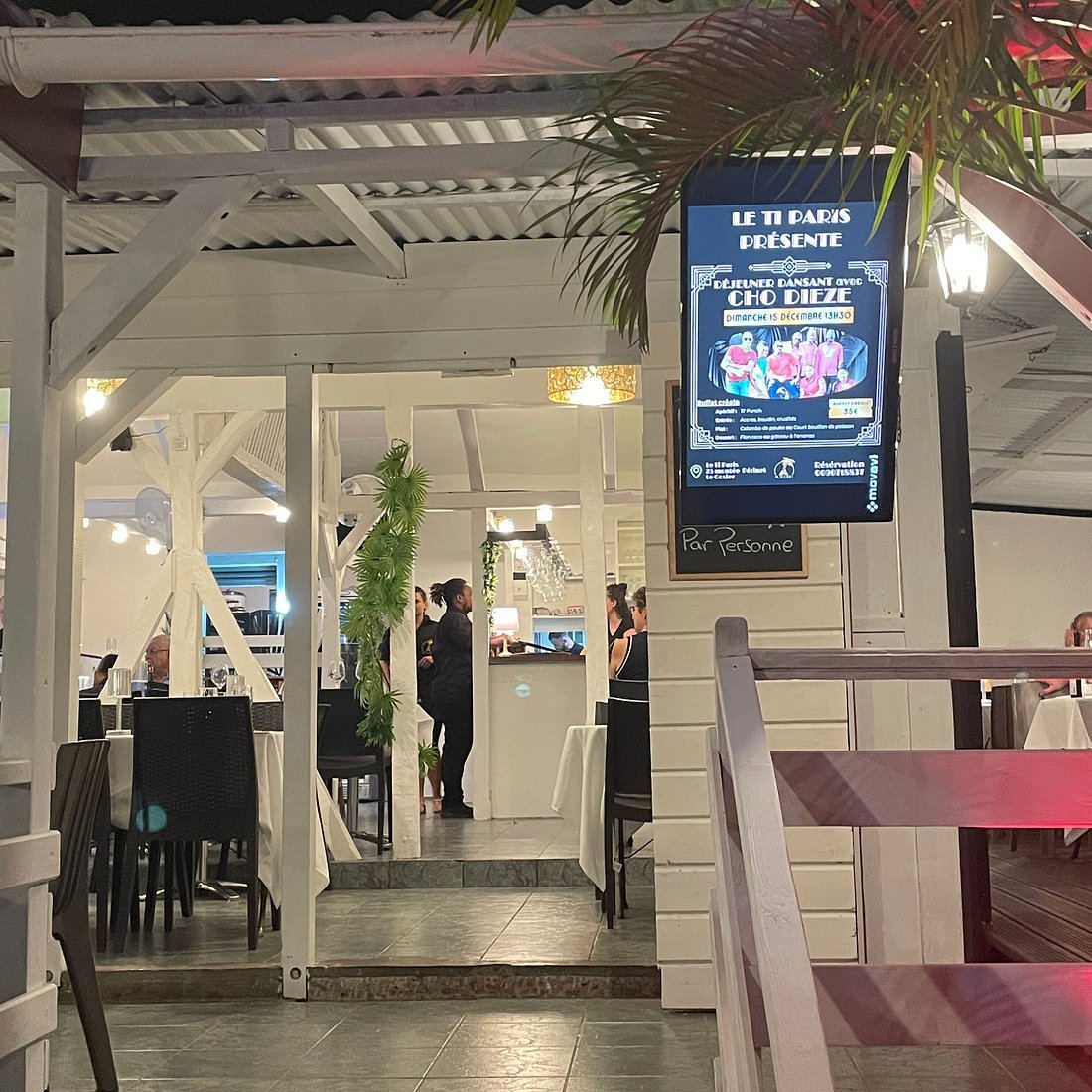 New Ti Paris bar in Le Gosier, France