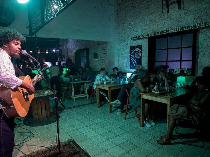 La Casa de La Bombilla Verde, Havana, Cuba