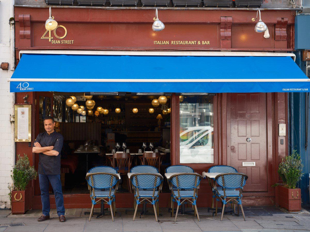 Forty Dean Street restaurant in London, United Kingdom