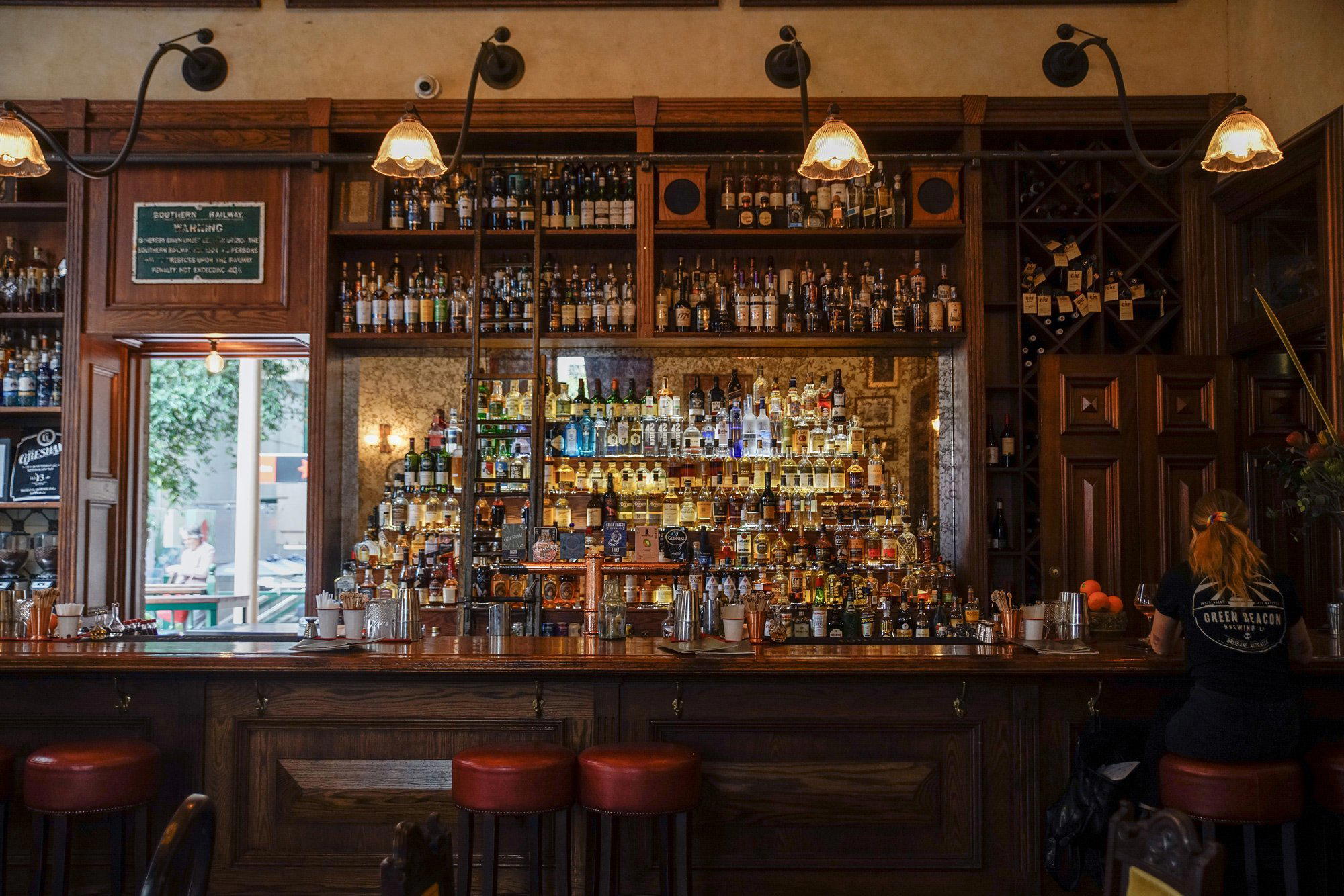 The Gresham bar in Brisbane City, Australia
