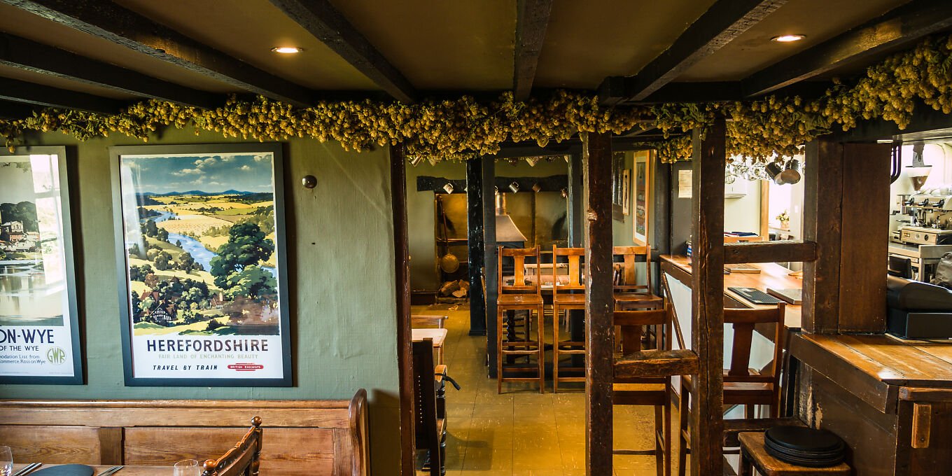 The Butchers Arms, Bar in Eldersfield