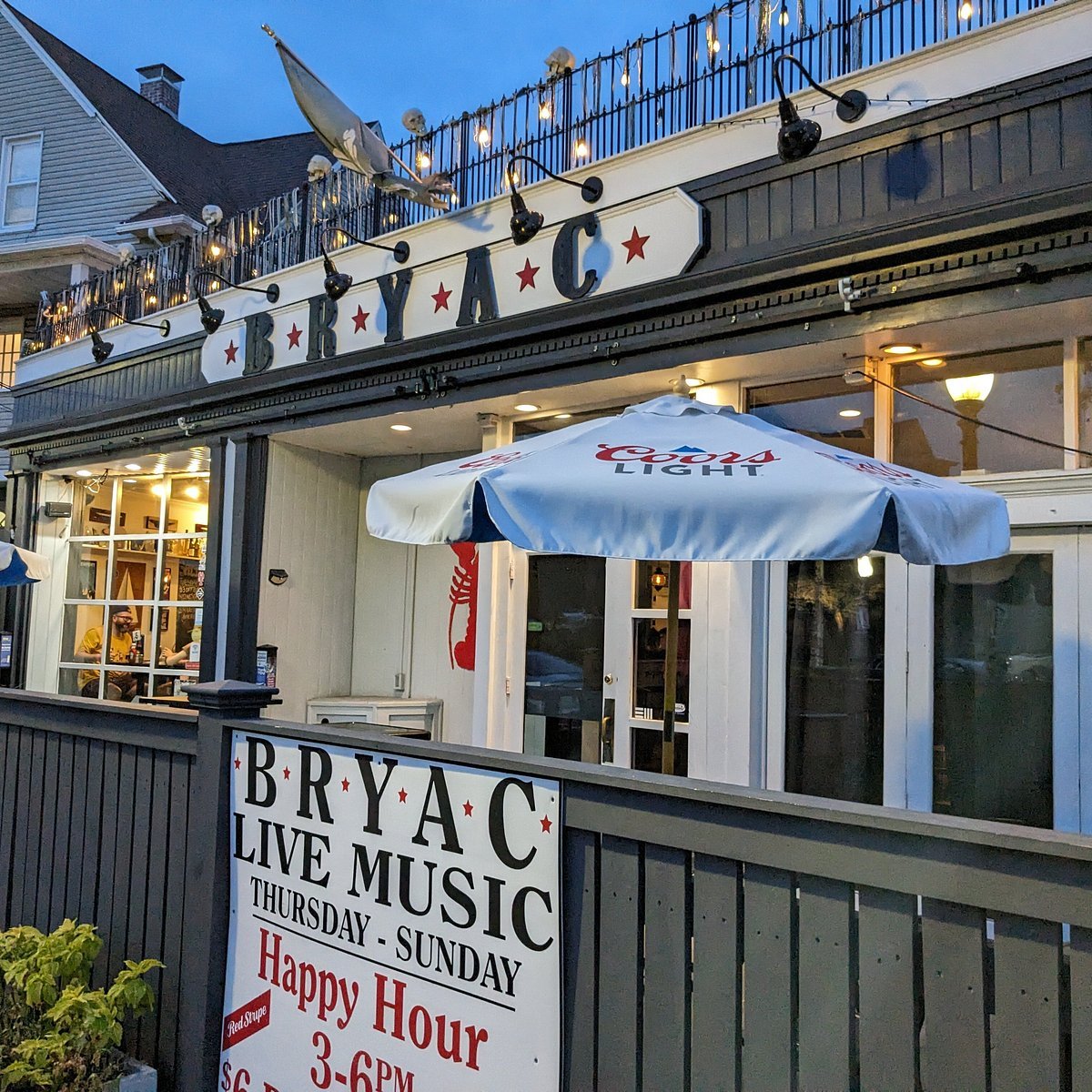 BRYAC Black Rock bar in Bridgeport, United States