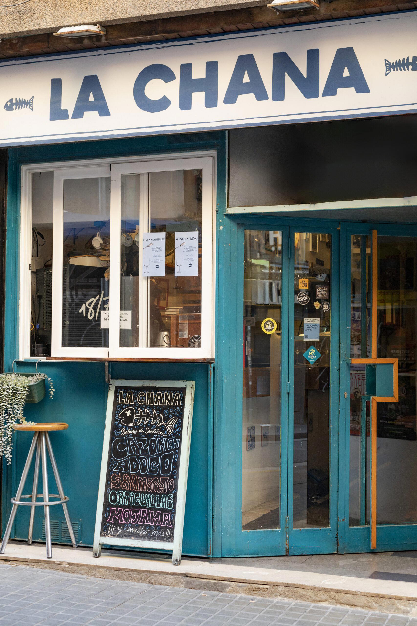 La Chana bar in Barcelona