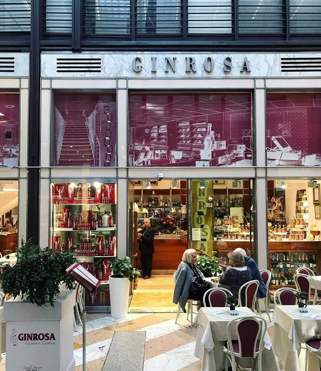 GINROSA bar in Milan, Italy