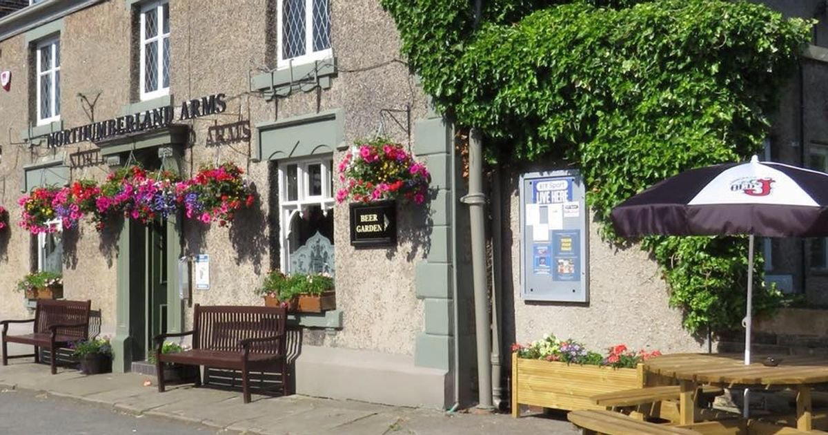 Northumberland Arms bar in Marple Bridge, United Kingdom