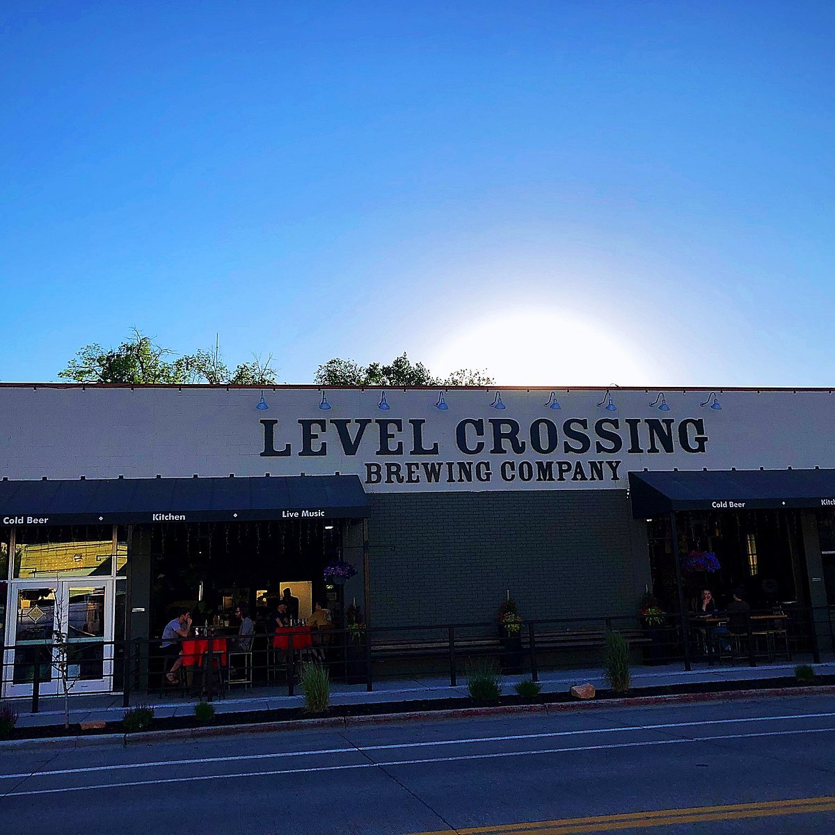 Level Crossing Brewing Company bar in South Salt Lake, United States