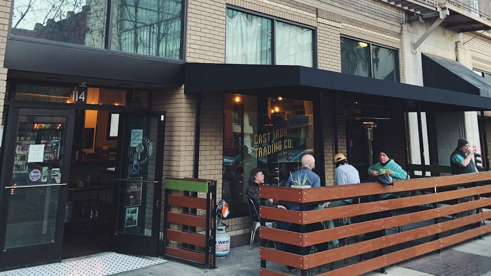 Cast Iron Trading Co., Bar in Stockton