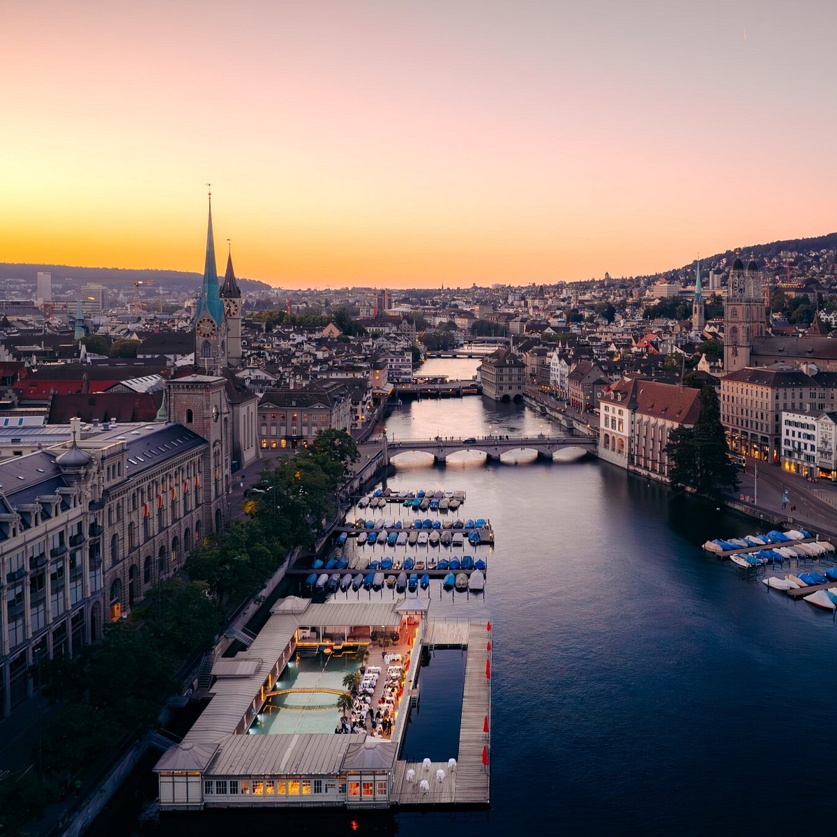 Barfussbar bar in Zurich, Switzerland