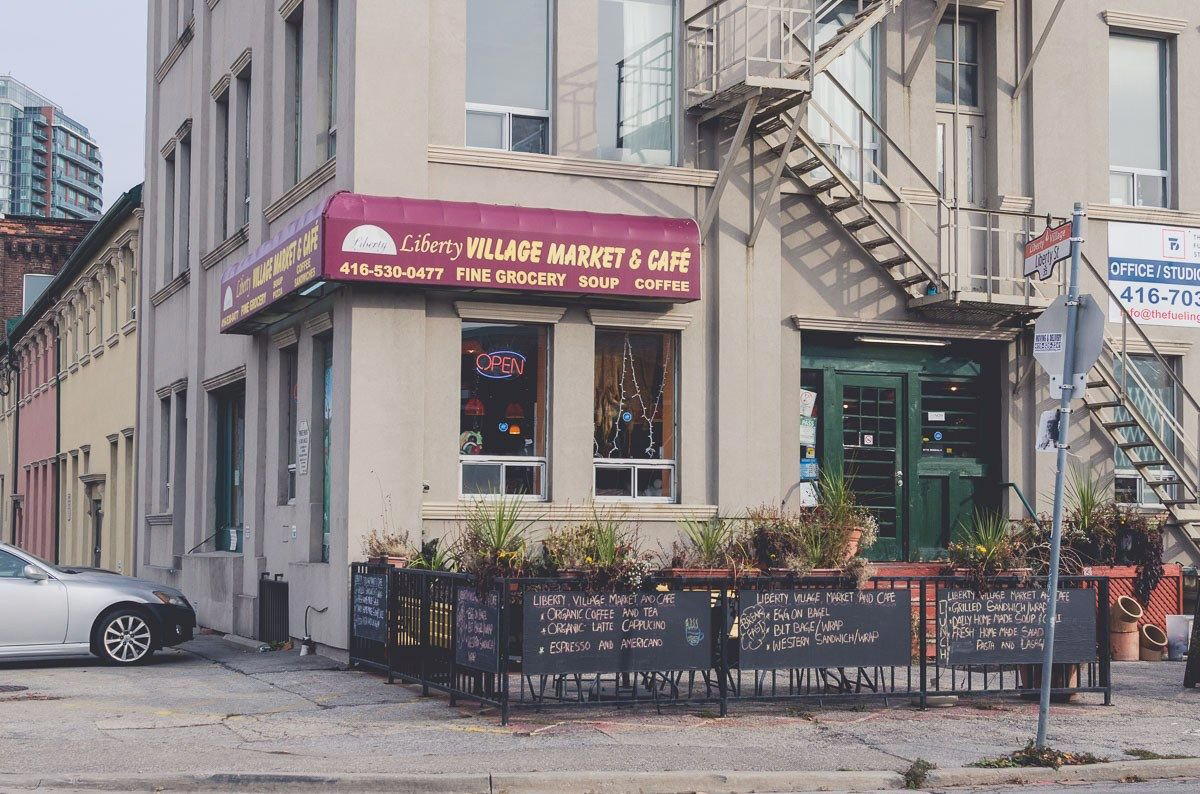 Liberty Village Market & Cafe restaurant in Toronto, Canada