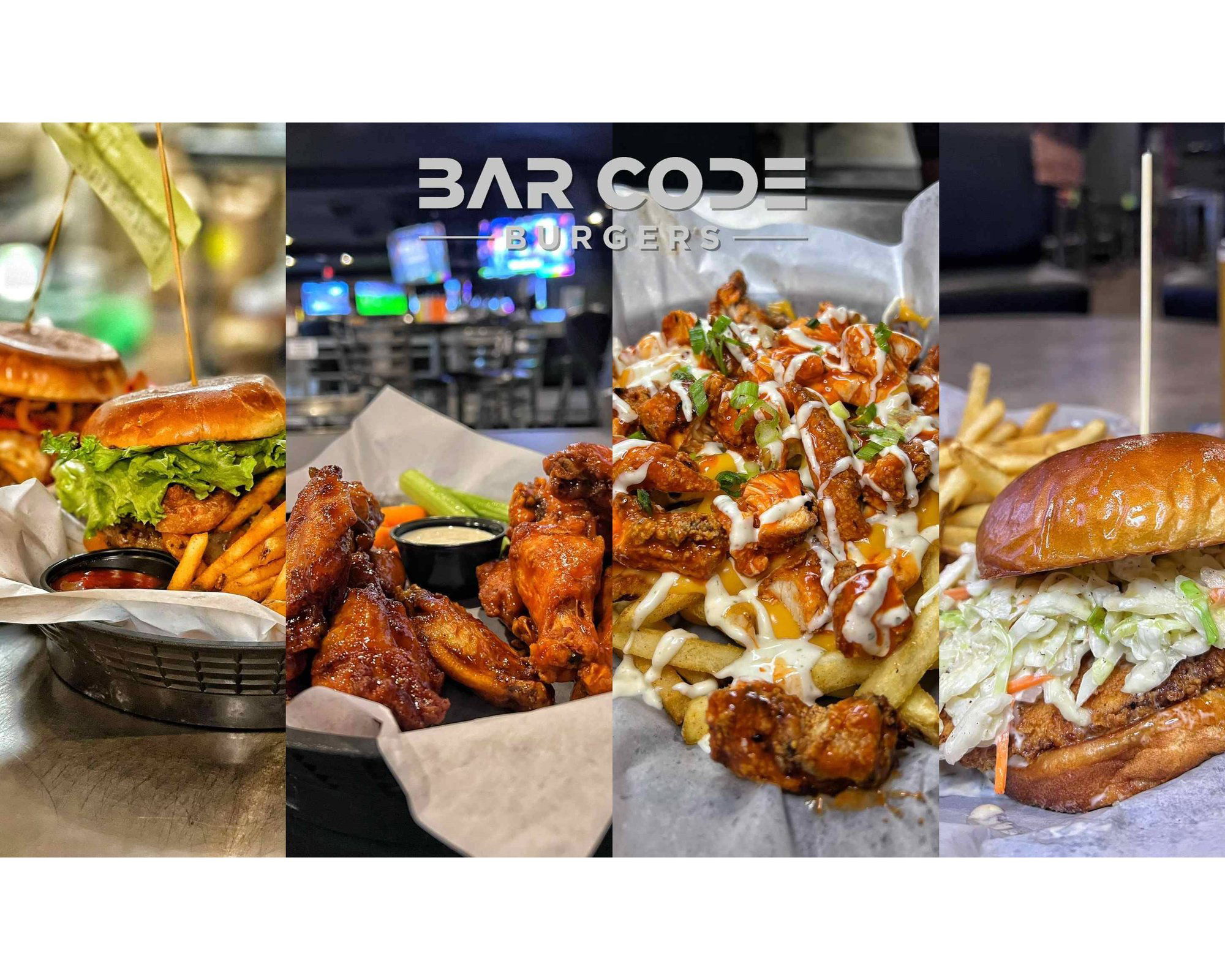 Bar Code Burgers, Bar in Paradise