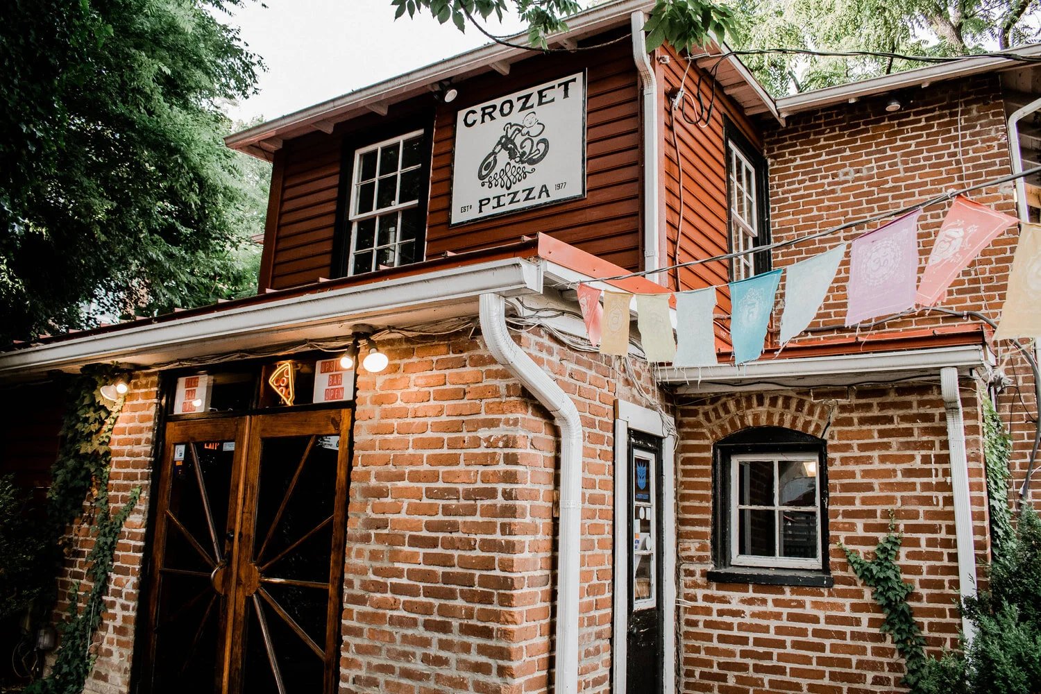 Crozet Pizza at Buddhist Biker Bar bar in Charlottesville, United States