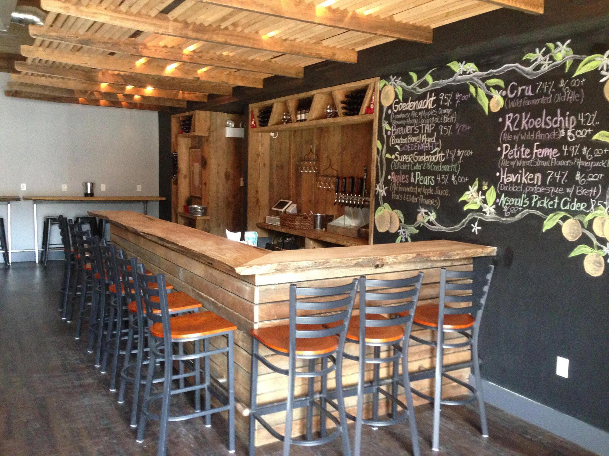Strange Roots Experimental Ales bar in Millvale, United States