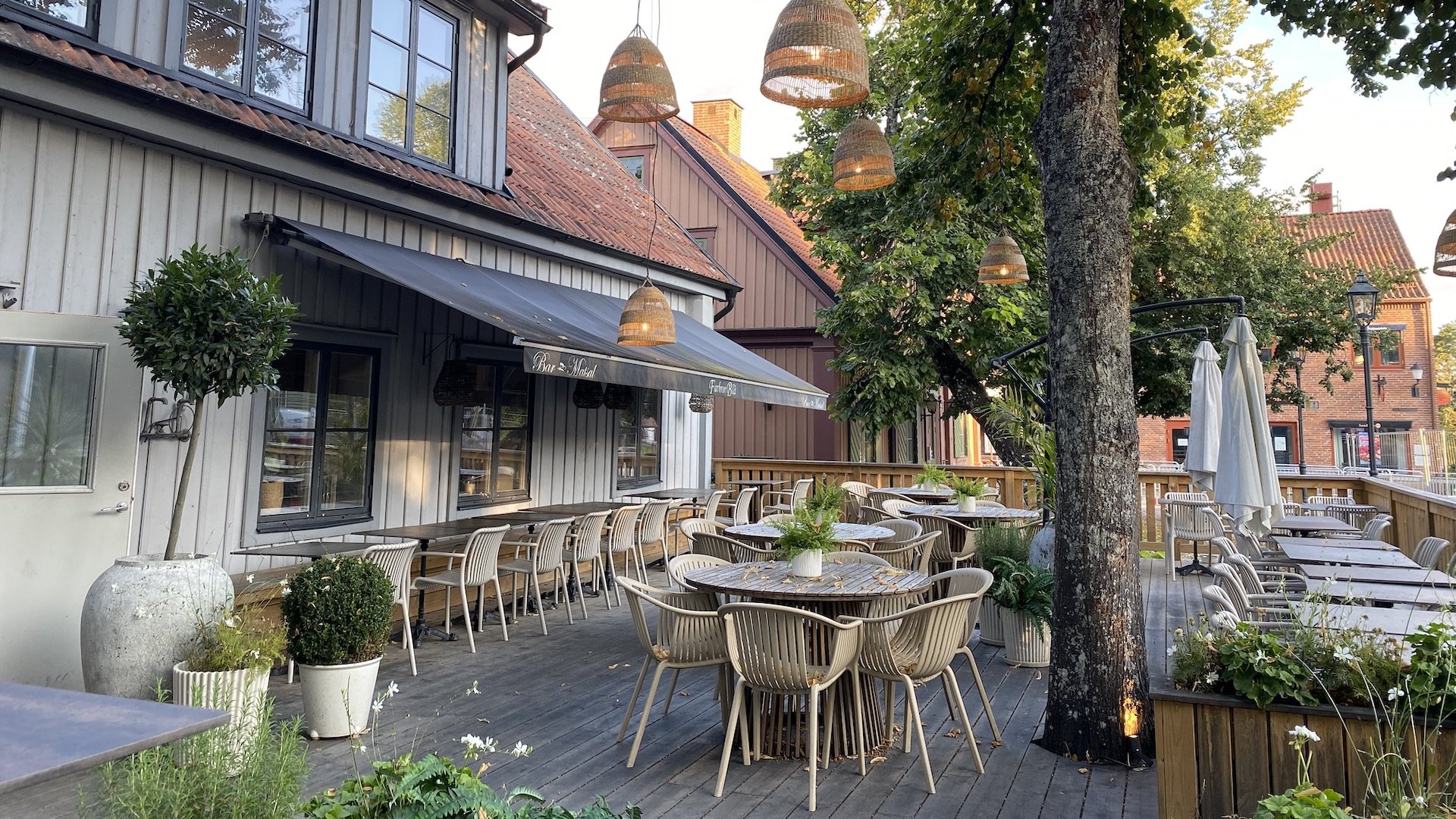 Farbror Blå Restaurang & Bar bar in Sigtuna, Sweden
