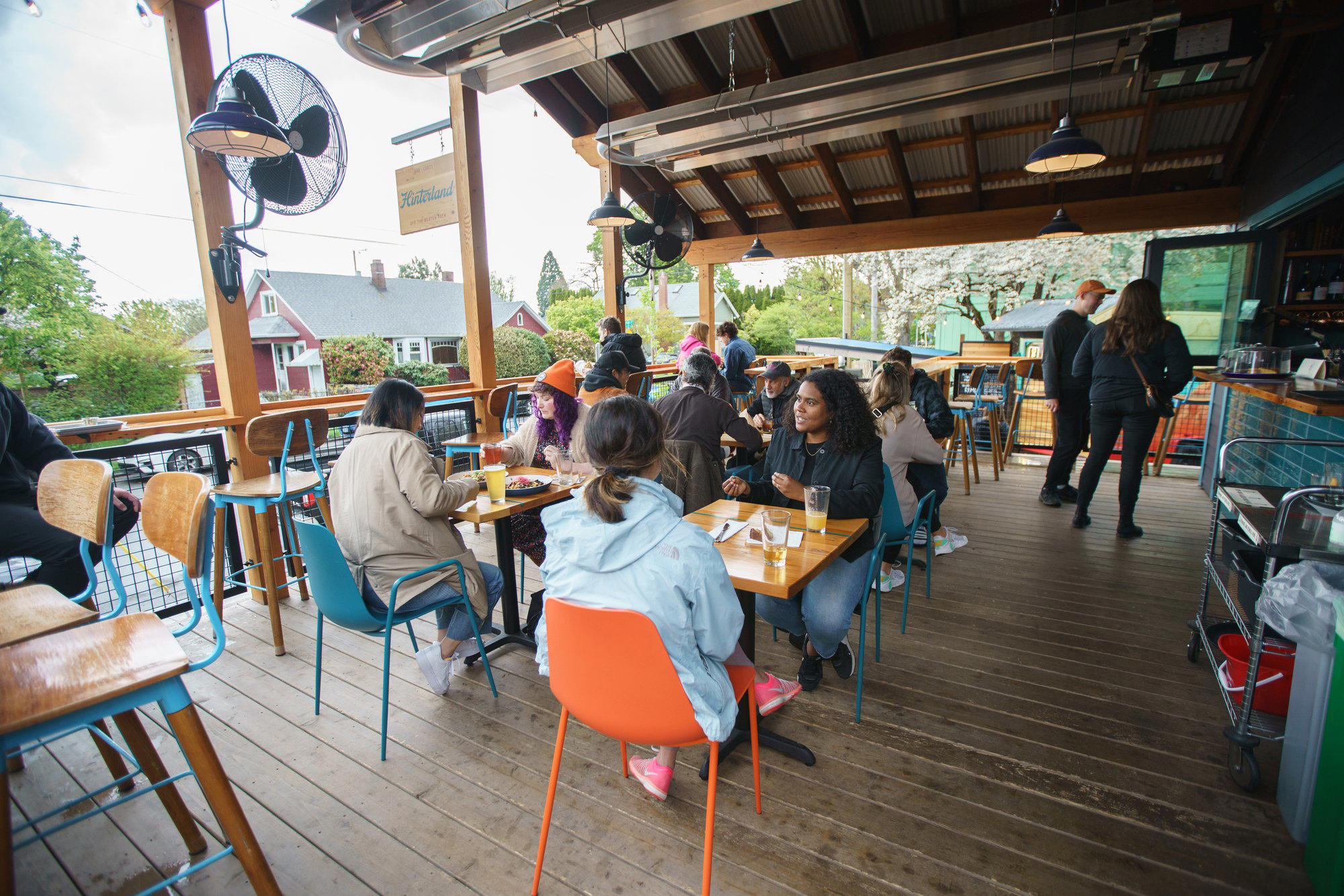 Hinterland Bar & Food Carts bar in Portland, United States