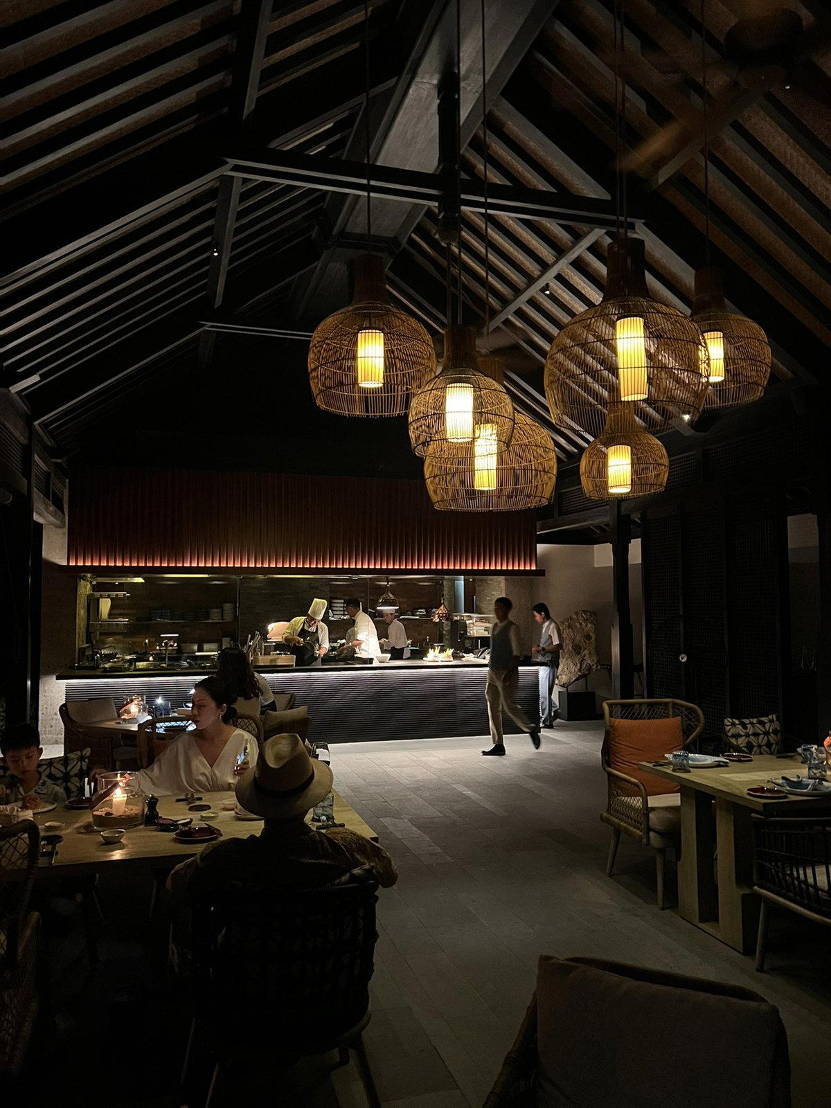 Loloan Beach Bar & Grill bar in Jimbaran