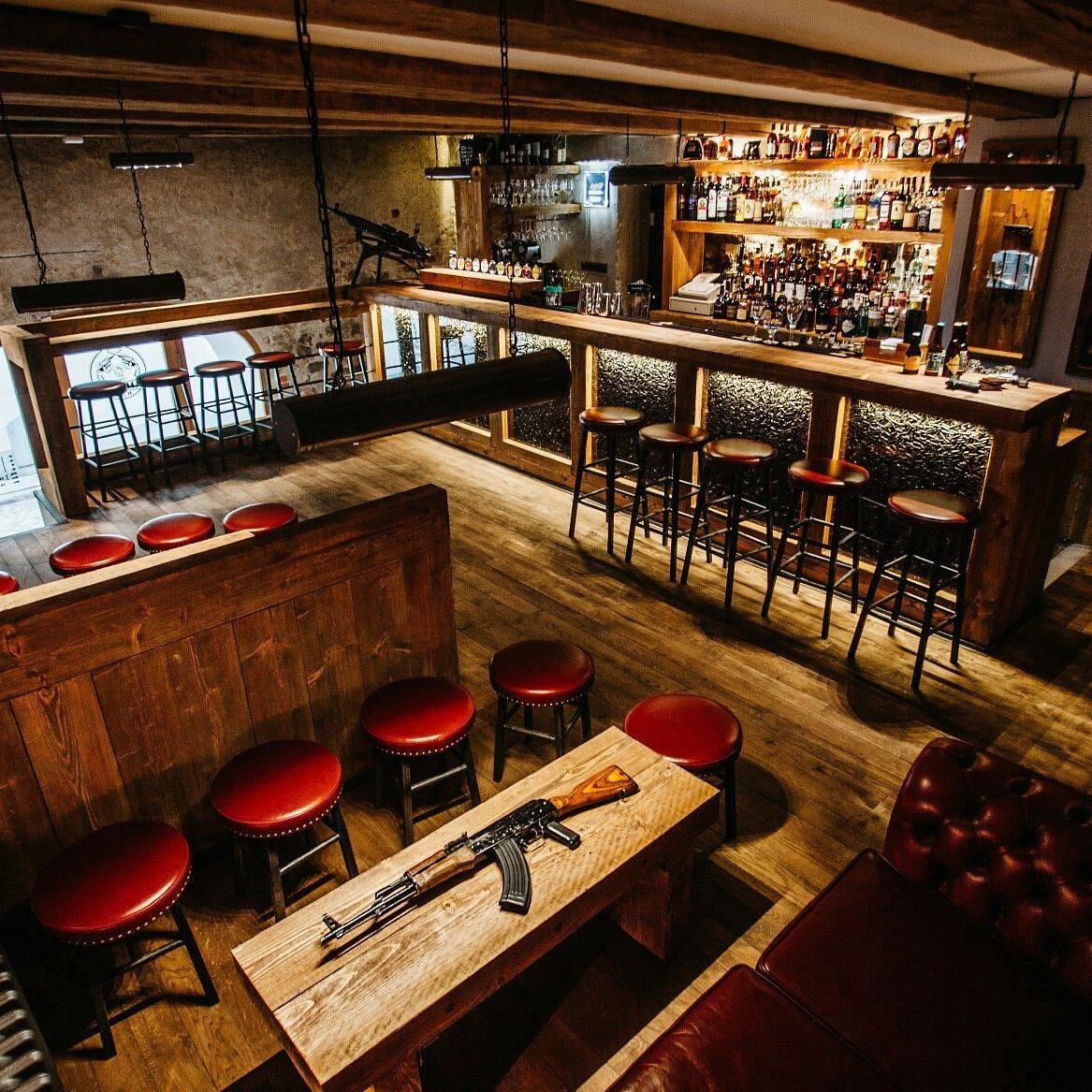 Modernists bar in Riga