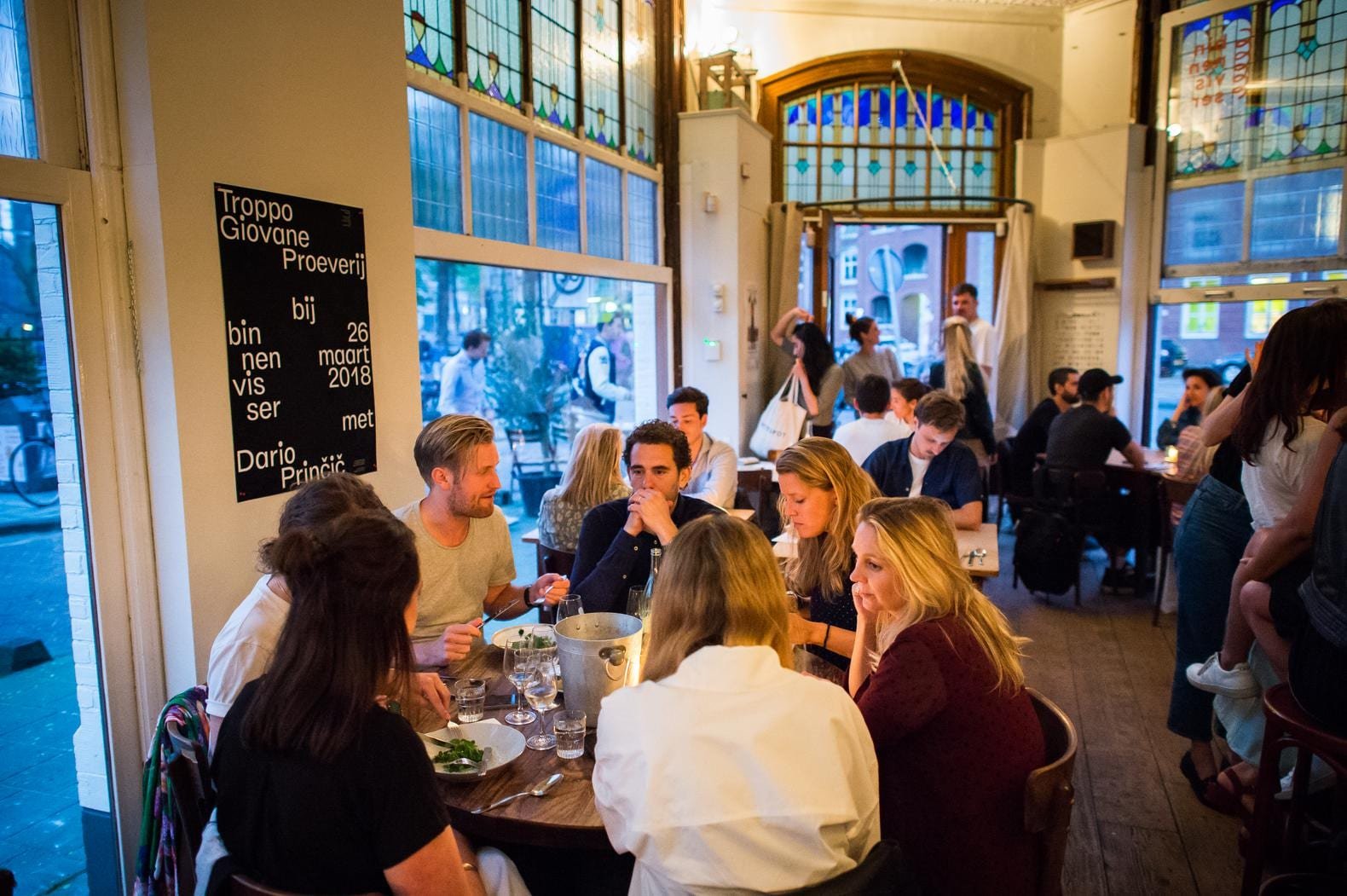 Binnenvisser bar in Amsterdam, Netherlands