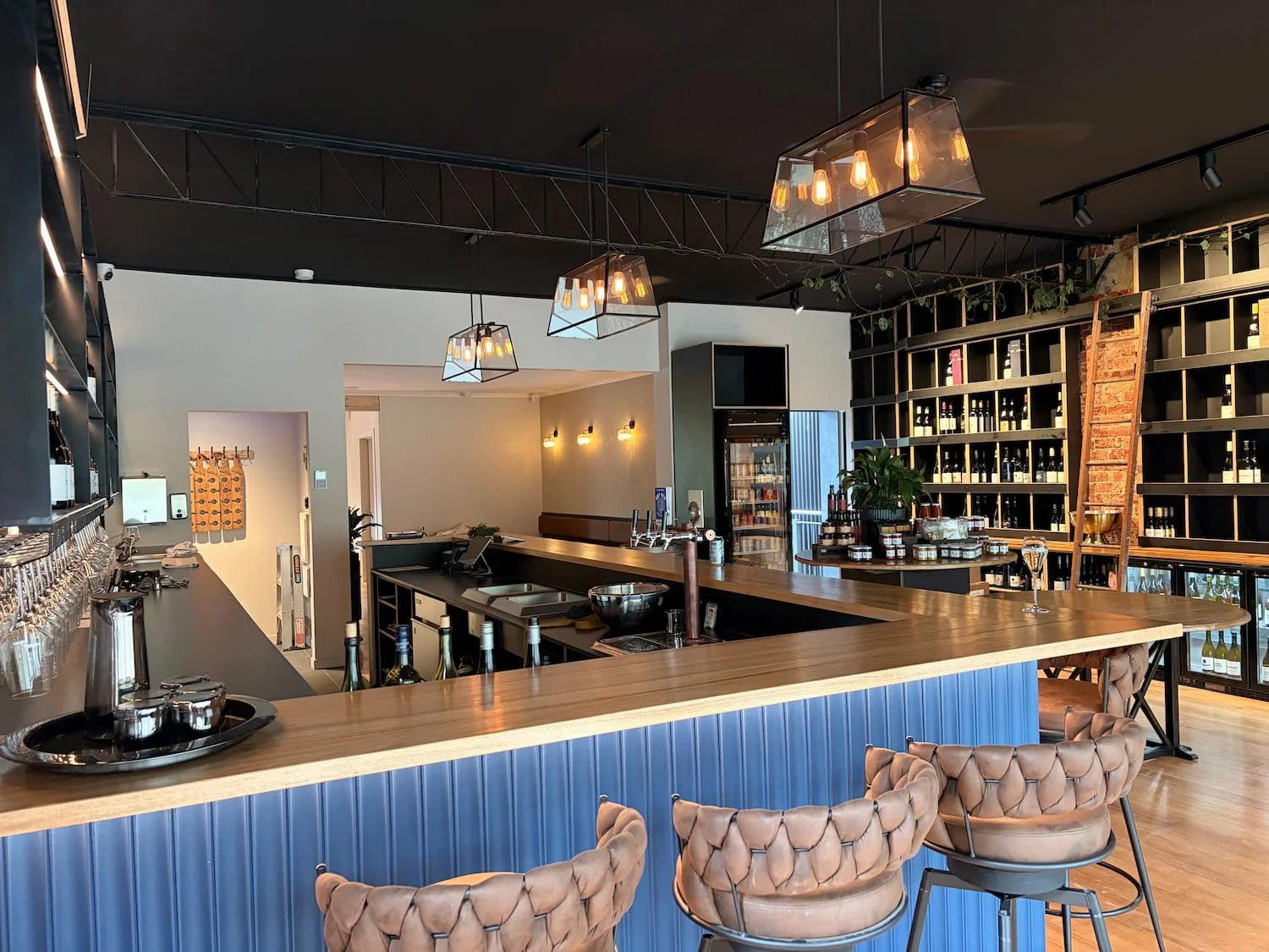 Yarra Valley Wine Co. bar in Warburton