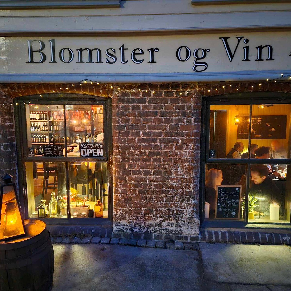 Blomster og Vin bar in Trondheim, Norway