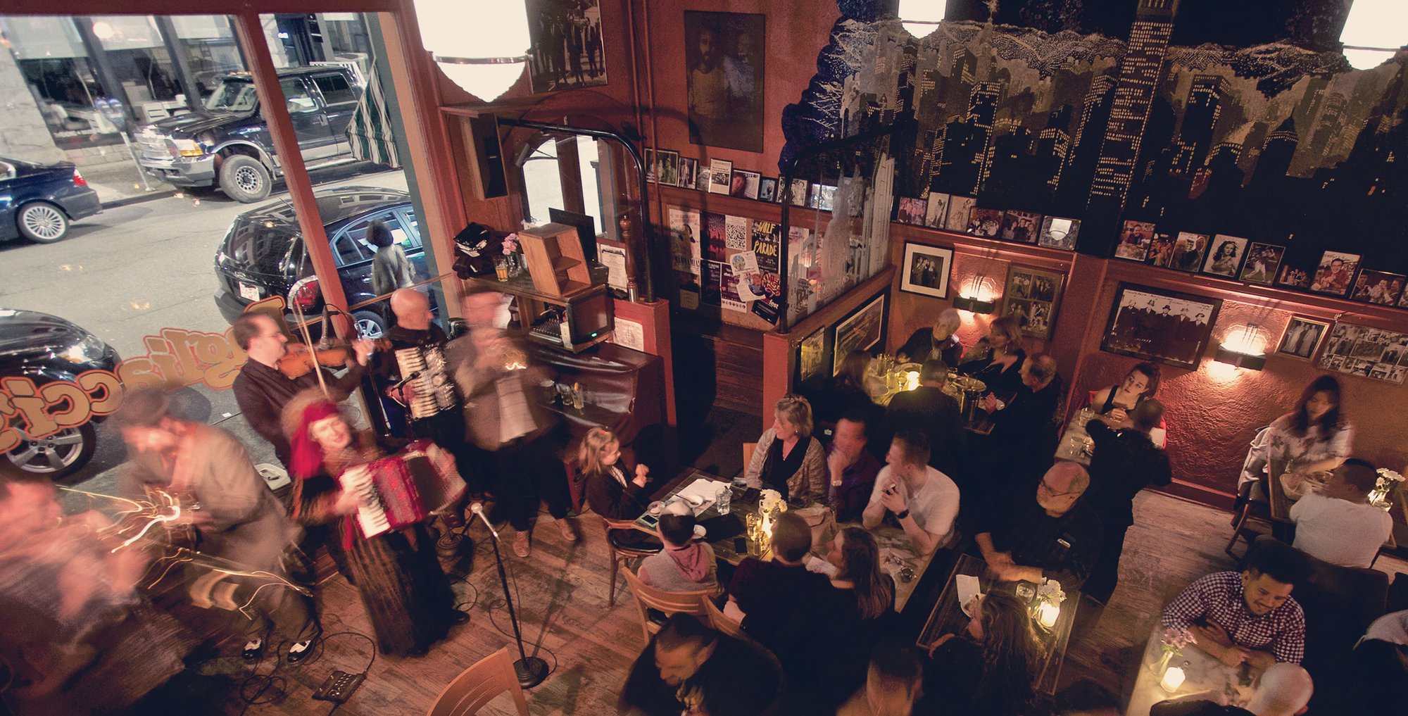 Pagliacci's bar in Victoria, Canada