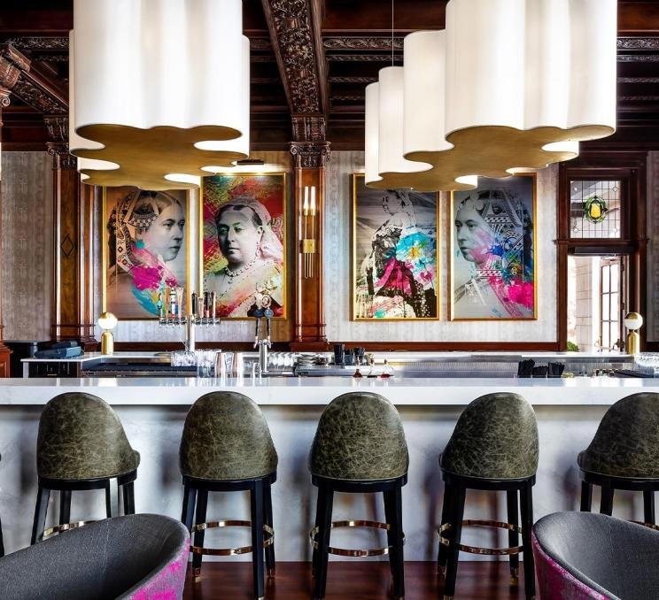 Q Bar bar in Victoria